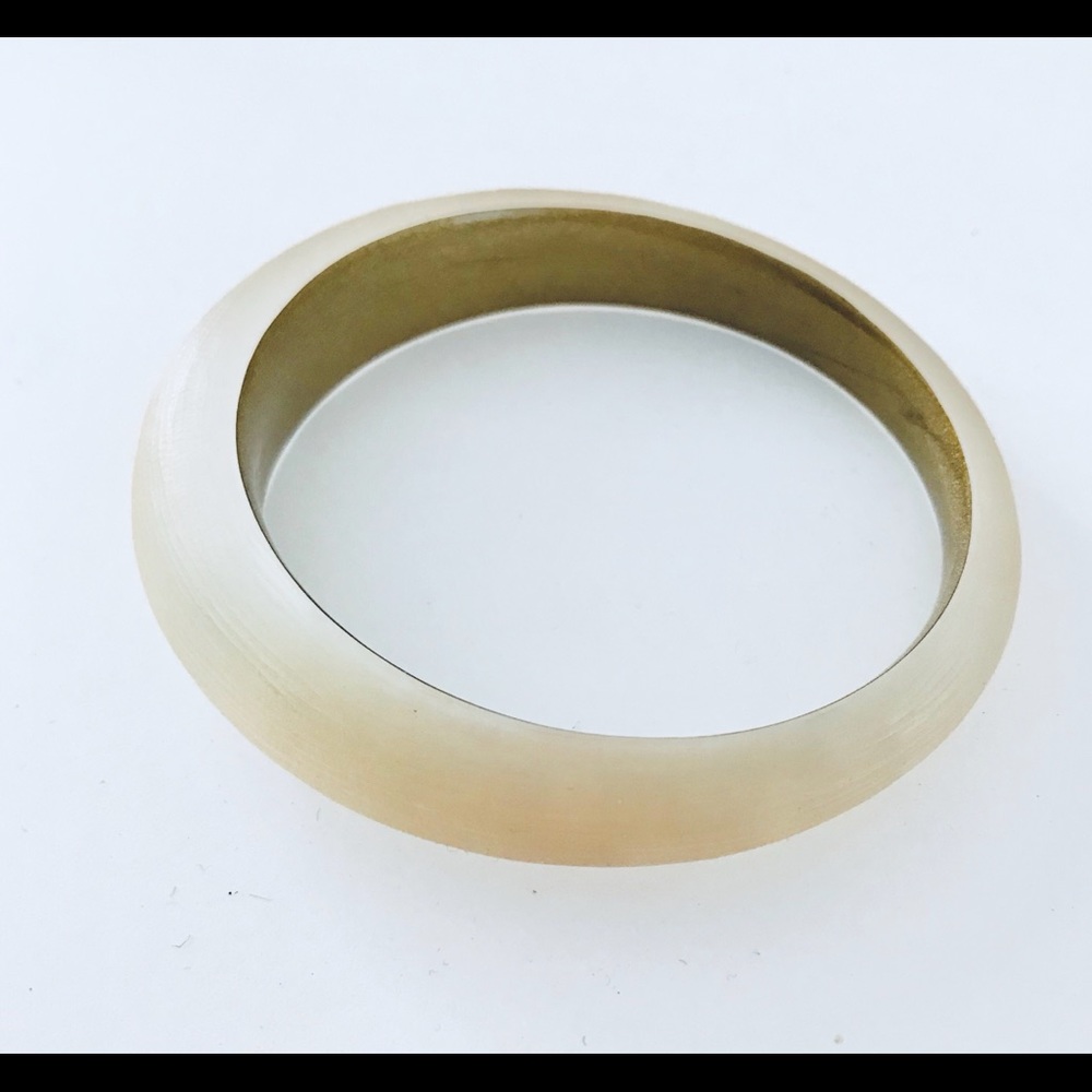 Alexis Bittar Lucite uneven Bangle
